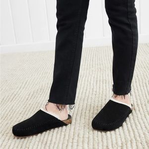 Jenni Kayne Shearling Lined Moc Clog 37 $375 Retail